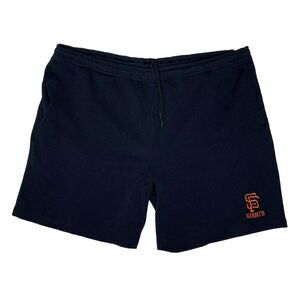 Genuine Merchandise San‎ Francisco Giants Mesh Shorts Black Logo Size Large